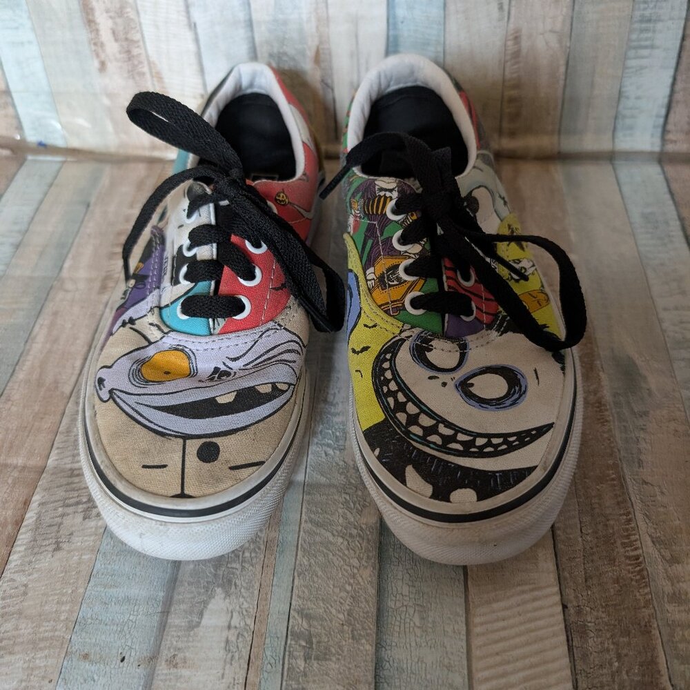 Nightmare Before Christmas kids size 3 Vans